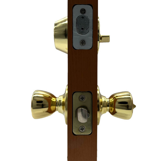 Entry Lock & Deadbolt Combo 35241 | MFS Supply - Side of Door